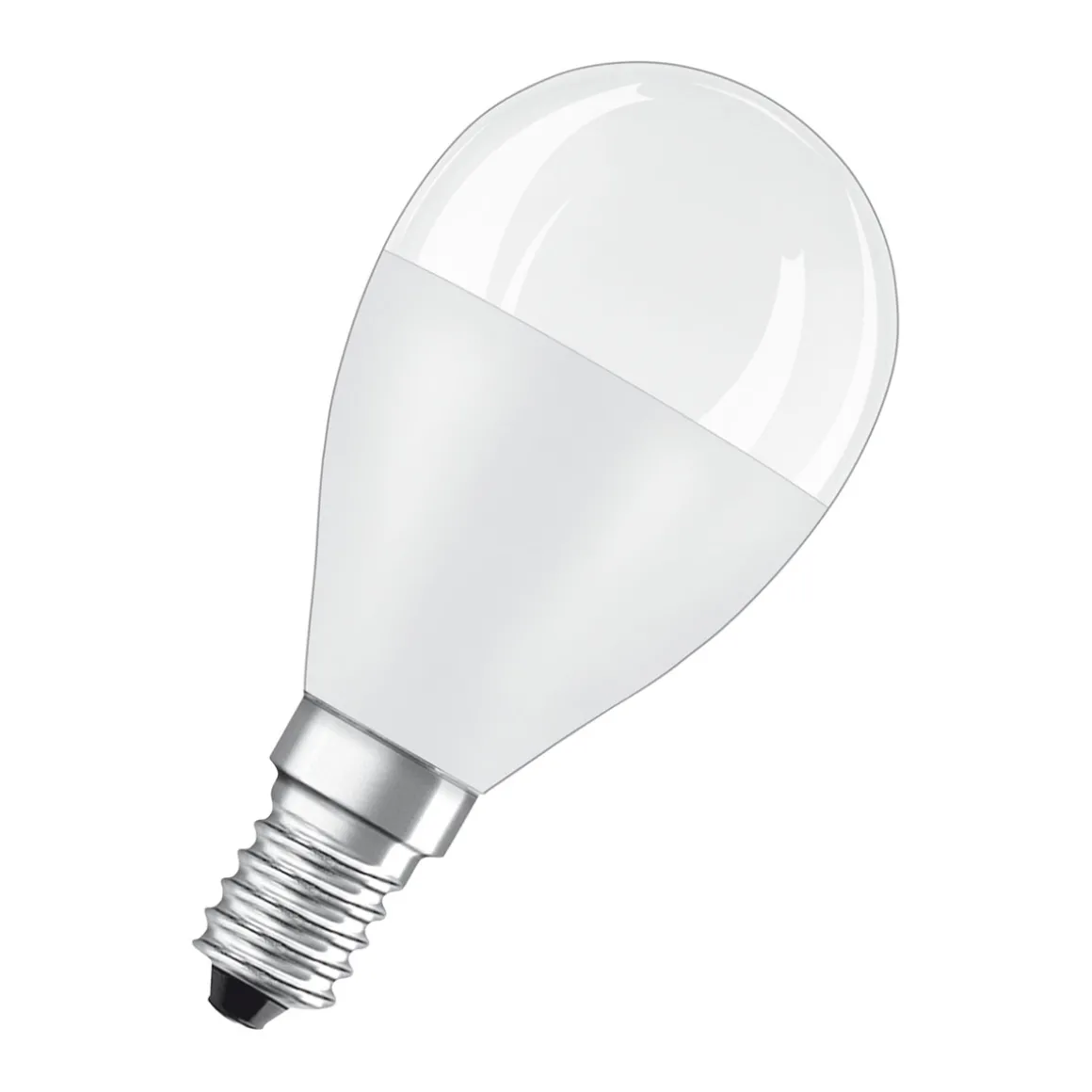 Osram LED-Leuchtmittel E14 60W matt warmweiß