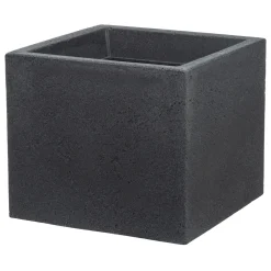 Outdoor-Pflanzgefaess Ccube Stony black240/30