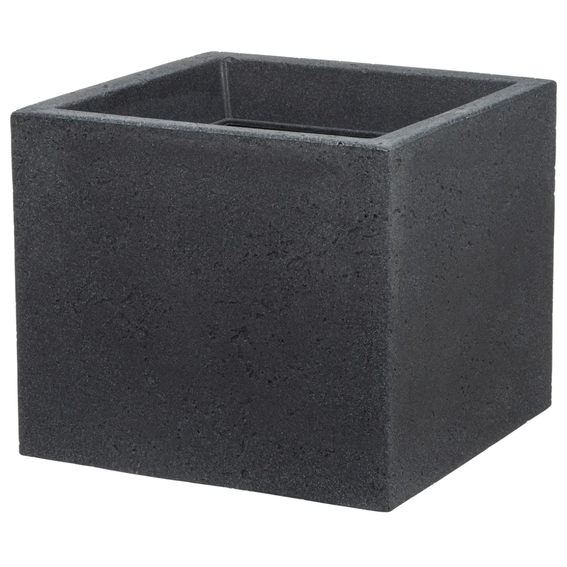 Outdoor-Pflanzgefaess Ccube Stony black240/30