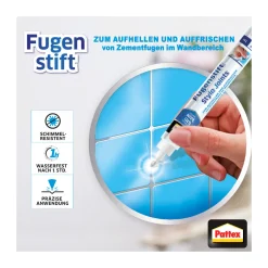 Pattex Fugenaufheller Perfektes Bad Fugenstift weiß 7 ml