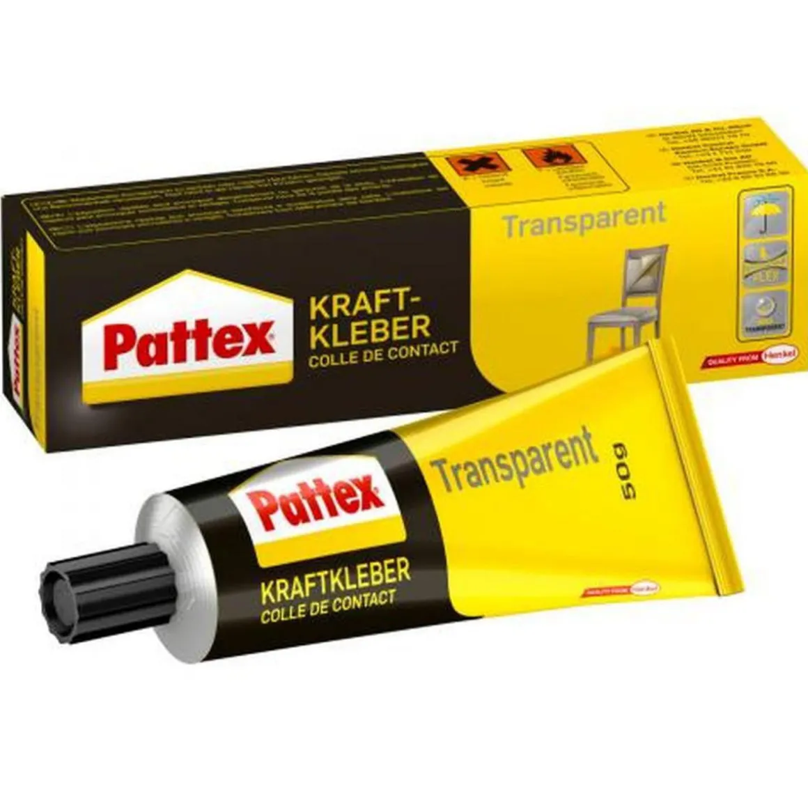 Pattex Kraftkleber Transparent 125 g