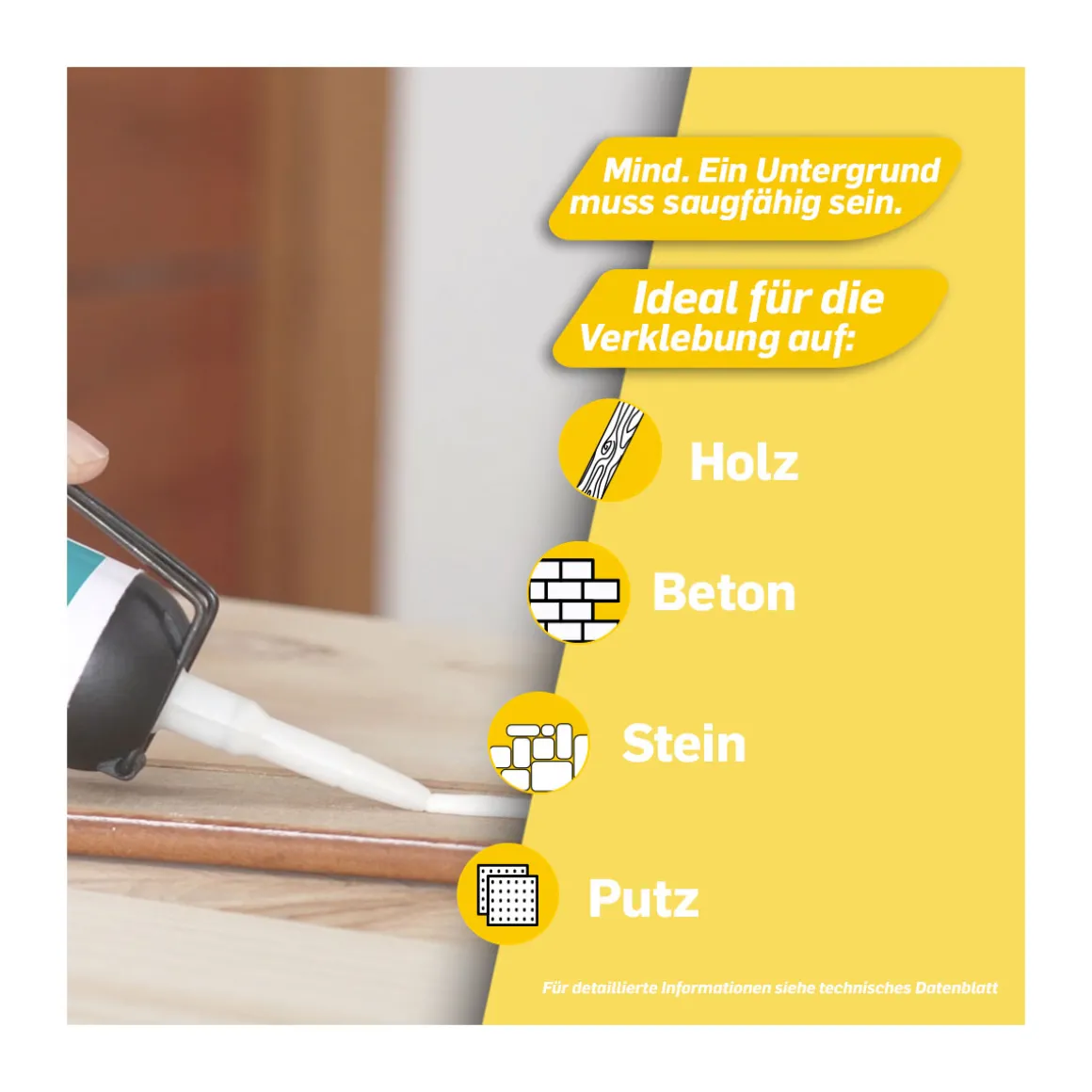 PattexMontagekleber Kleben statt Bohren 133 g