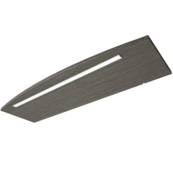Pelipal Kranzbeleuchtung Asti grau 82 x 1,6 x 26,5 cm