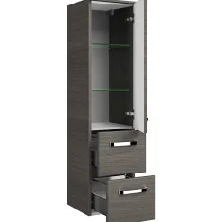 Pelipal Midischrank Asti Fokus 4010 grau 30 x 121,2 x 33 cm
