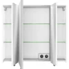Pelipal Spiegelschrank Asti braun 82 x 1,6 x 26,5 cm