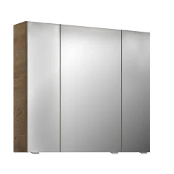 Pelipal Spiegelschrank Asti braun 82 x 1,6 x 26,5 cm