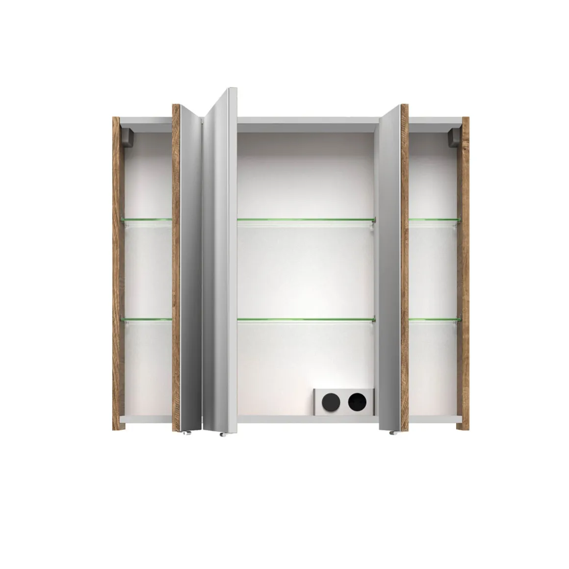 Pelipal Spiegelschrank Asti braun 82 x 1,6 x 26,5 cm