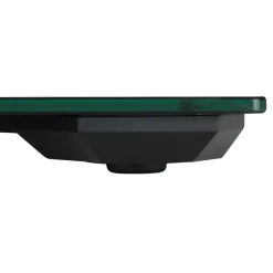 Personenwaage LED 28x28cm, schwarz