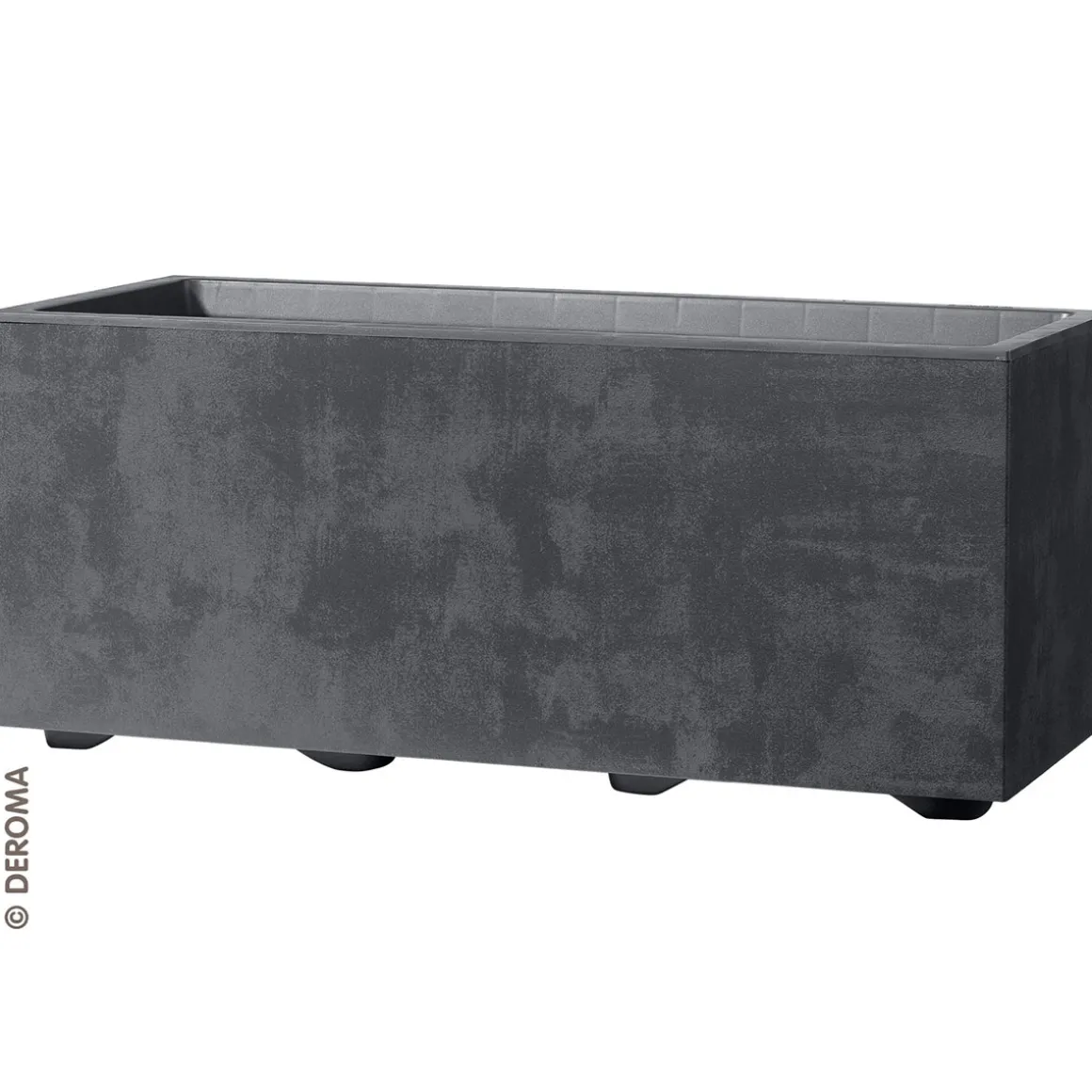 Pflanzkasten Millennium anthrazit 59 x 25 x 25 cm