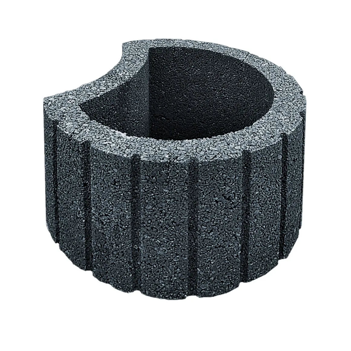 Pflanzring groß 48x30 cm anthrazit