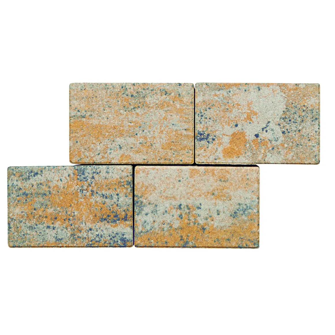 Pflaster Trend 24x16x6 cm Luna Muschel-kalk, Mini-Fase