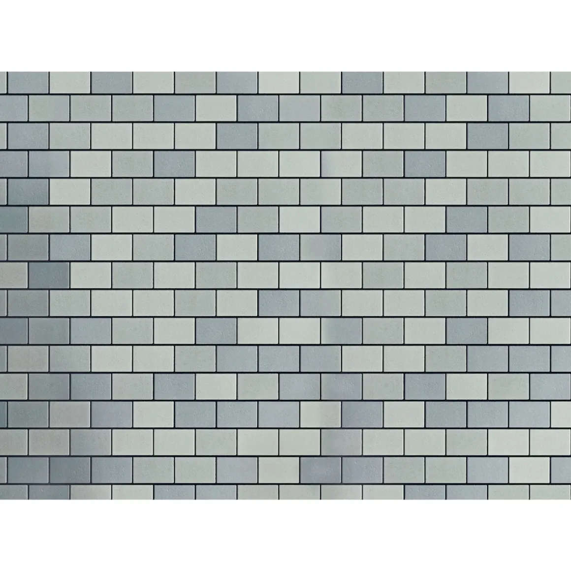 Pflaster Trend 24x16x6 cm Paladium Dun-kel, Mini-Fase