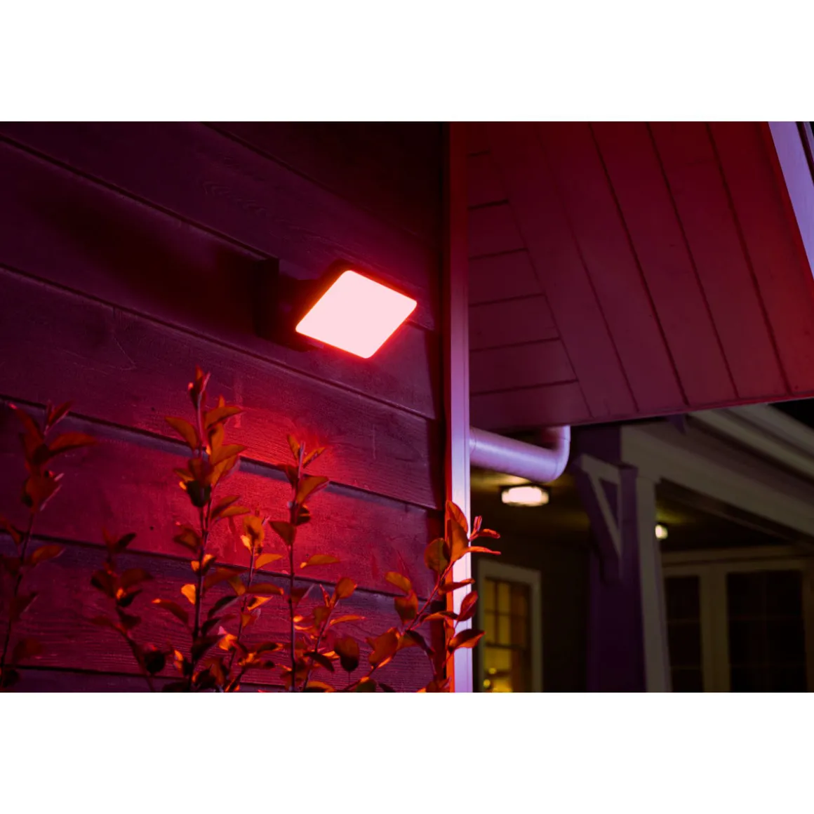 Philips Hue LED-Außenwandleuchte Discover schwarz