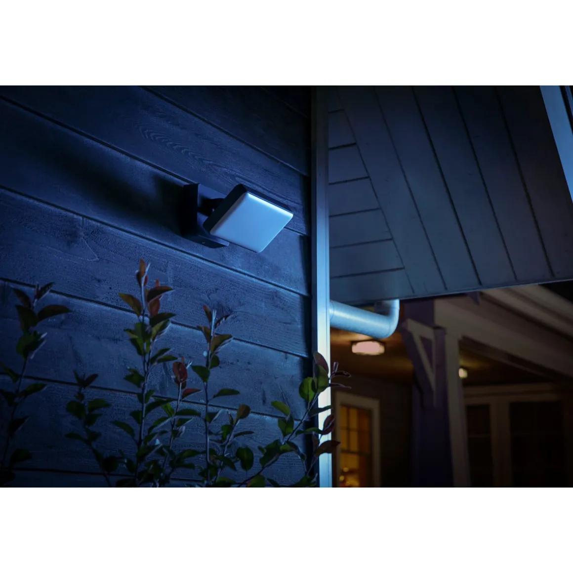 Philips Hue LED-Außenwandleuchte Welcome schwarz