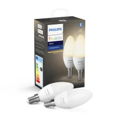 Philips Hue LED-Kerze White 5,5W 2 Stück