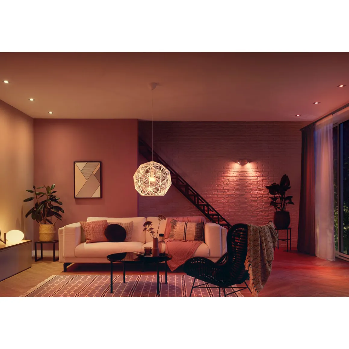 Philips Hue LED-Leuchtmittel-Set rund 10W 2-teilig