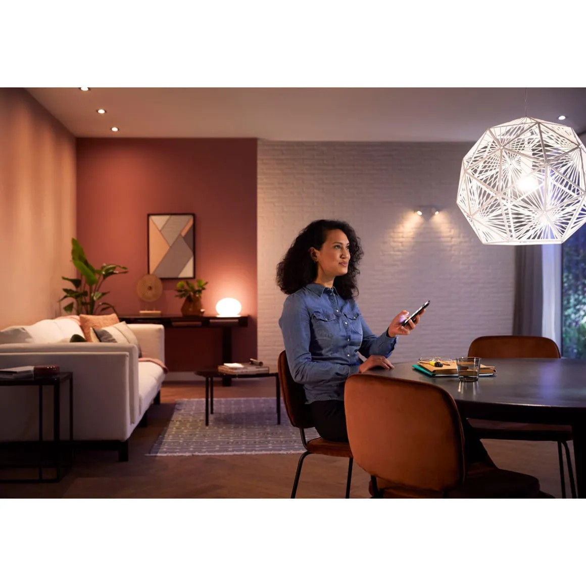 Philips Hue LED-Leuchtmittel-Set rund 10W 2-teilig