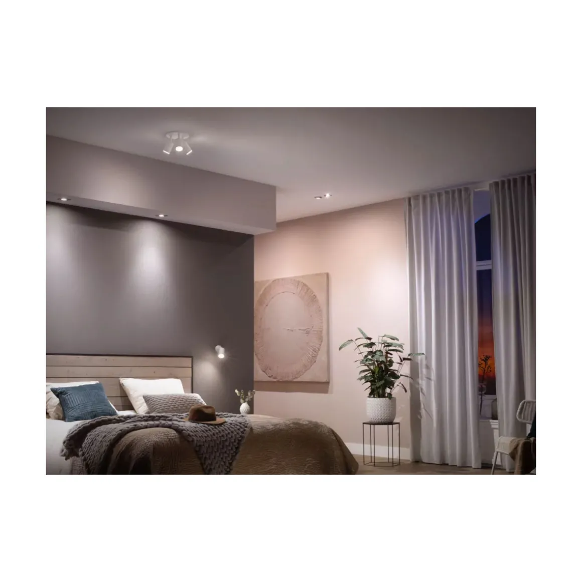 Philips Hue LED-Reflektor White Ambiance 2er-Set GU10 5W