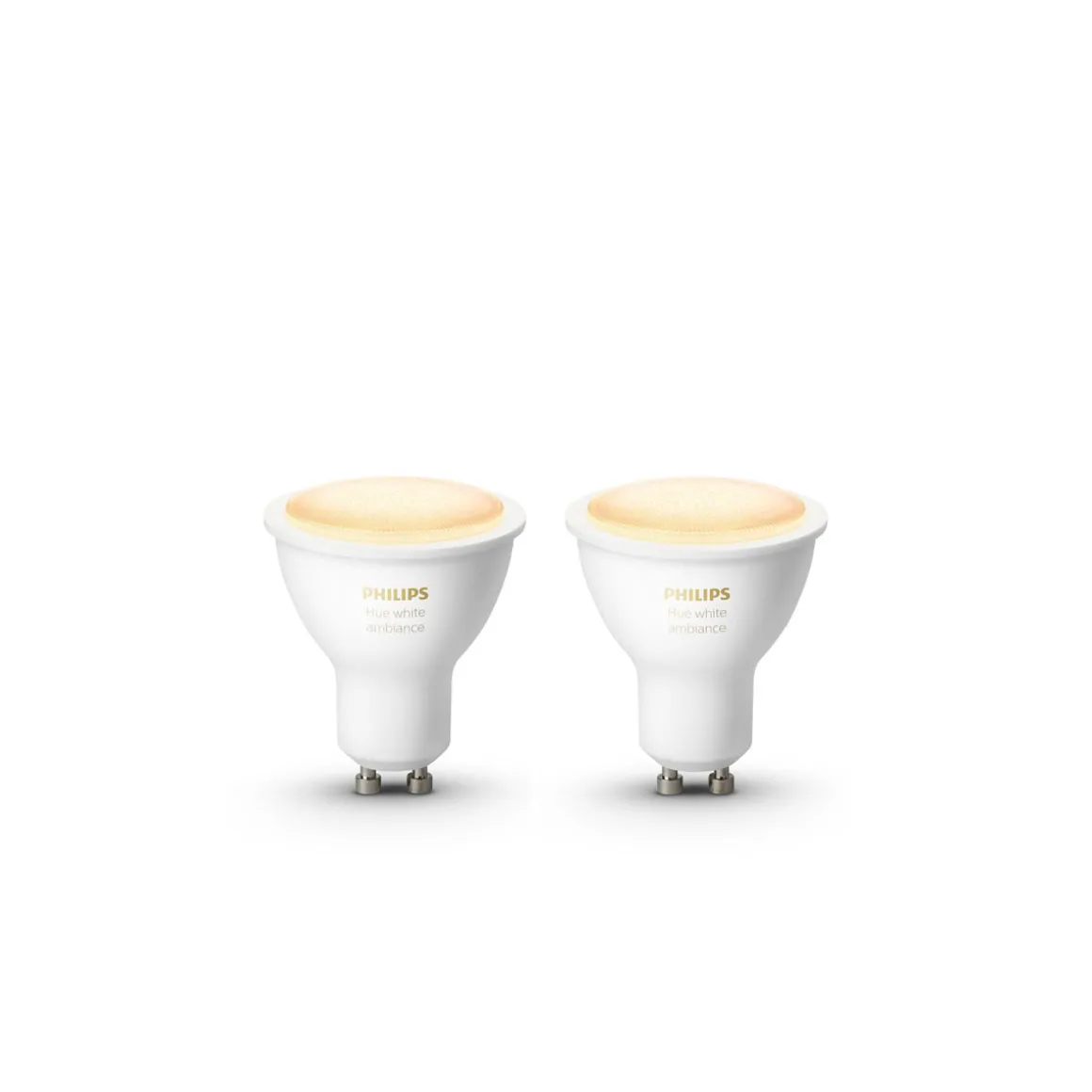Philips Hue LED-Reflektor White Ambiance 2er-Set GU10 5W