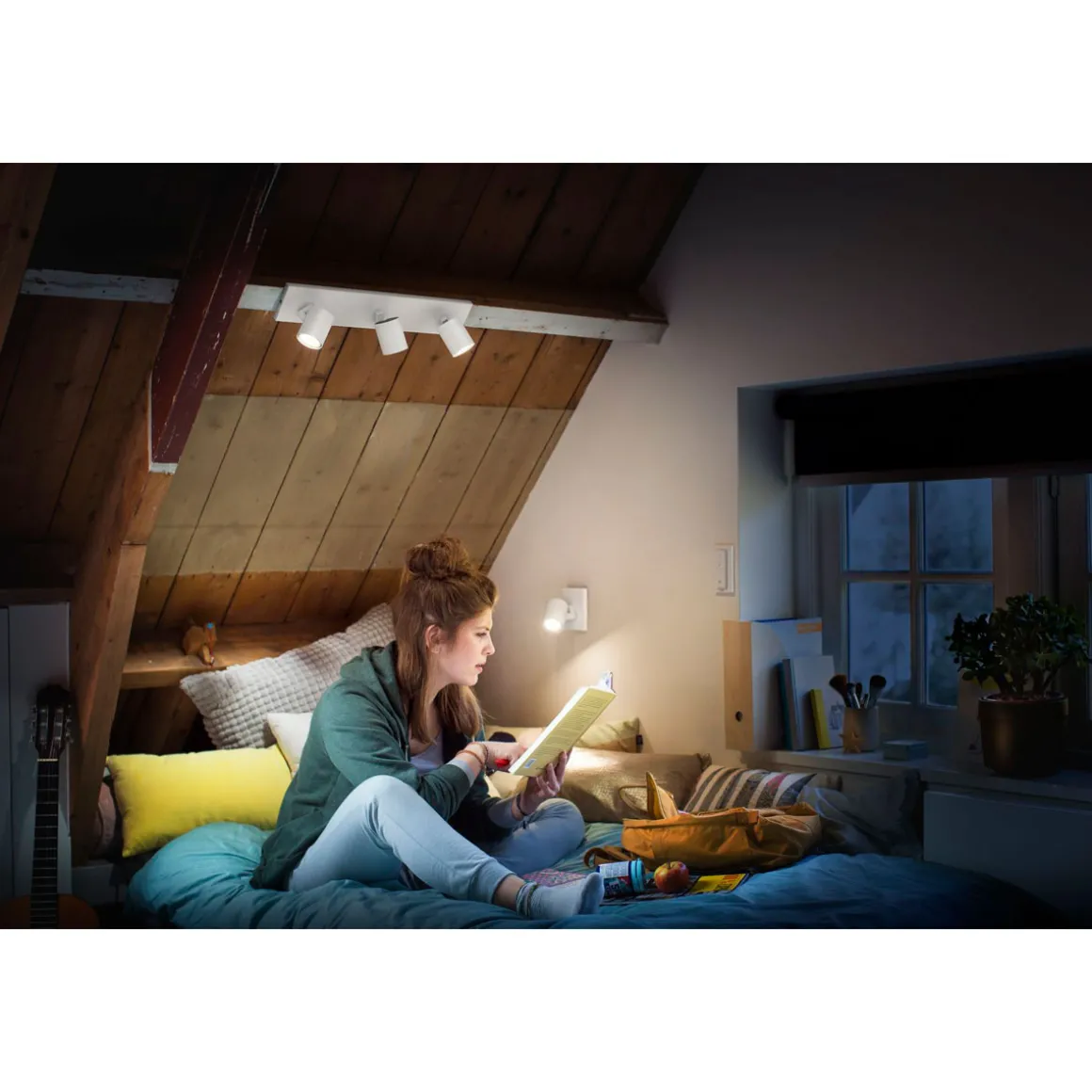 Philips Hue LED-Spotserie White Runner 3 Spots weiß