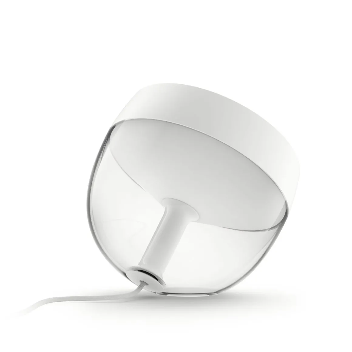Philips Hue LED-Tischleuchte Iris transparent