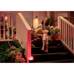Philips Hue LED-Wegeleuchte Calla schwarz