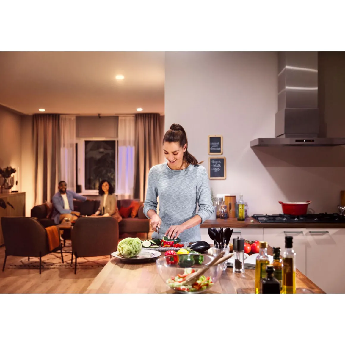 Philips Hue Starter-Set White Ambiance 7-teilig