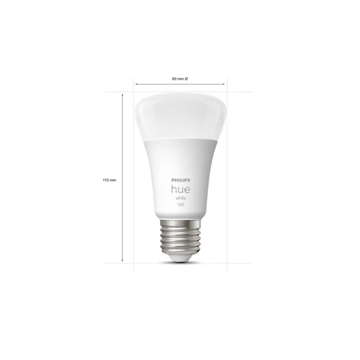 Philips Hue Starter-Set White Ambiance inkl 3 x LED-Lampe E27 und Bridge und Dimmschalter