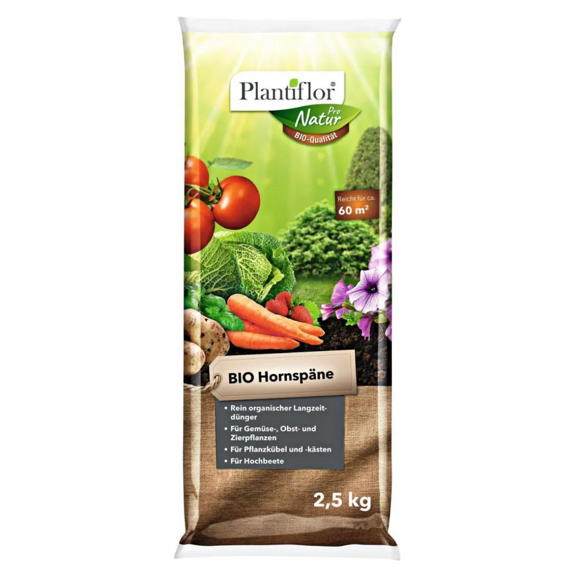 Plantiflor Bio Hornspäne 2,5 kg