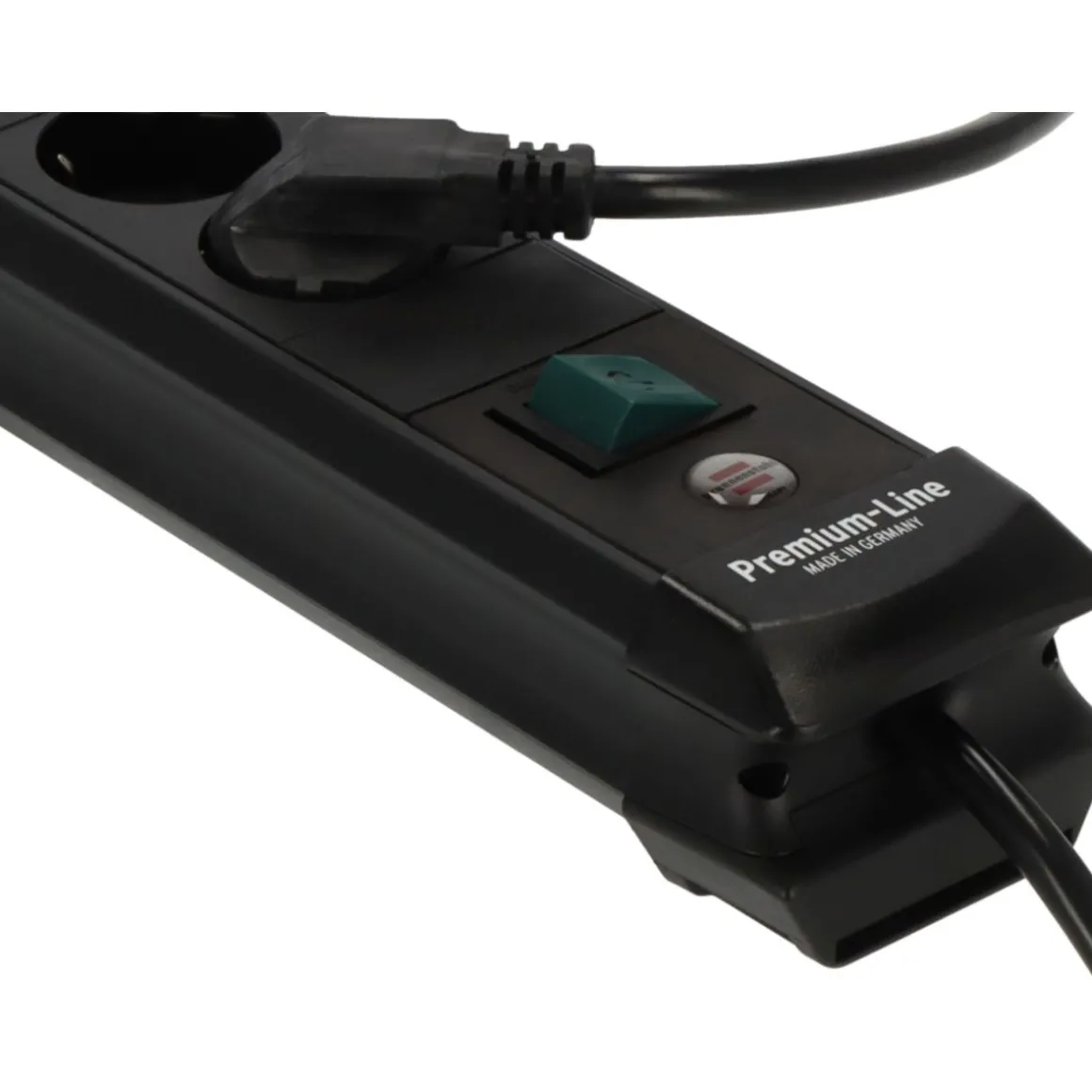 Premium Line 6fach mit USB schwarz 3 mH05VV-F 3G1,5