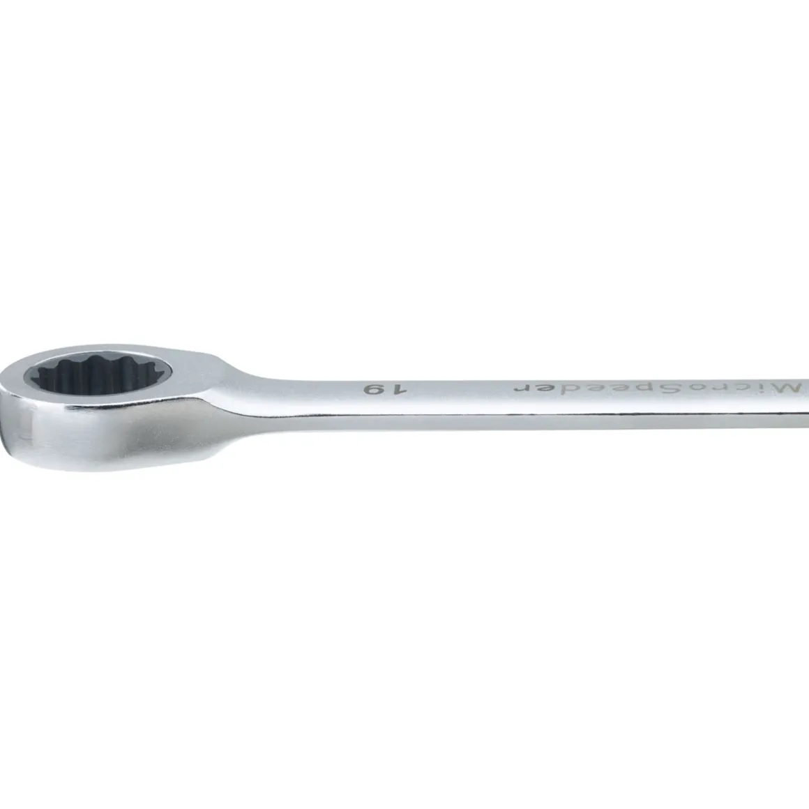 Proxxon Industrial Gabel-Ringschlüssel MicroSpeeder mit Knarrenfunktion 17 mm