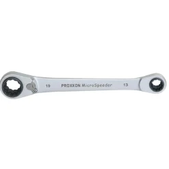 Proxxon Industrial Ringschlüssel MicroSpeeder mit Knarrenfunktion 4-fach