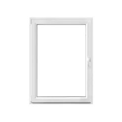 PVC Fenster 71 3-fach Glas 0800/1000LS1flg. DK weiss/weiss