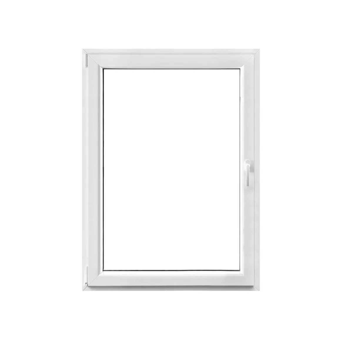 PVC Fenster 71 3-fach Glas 0800/0500LS1flg. DK weiss/weiss