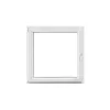 PVC Fenster 71 3-fach Glas 1200/1200LS1flg. DK weiss/weiss