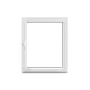 PVC Fenster 71 3-fach Glas 0750/1000RS1flg. DK weiss/weiss