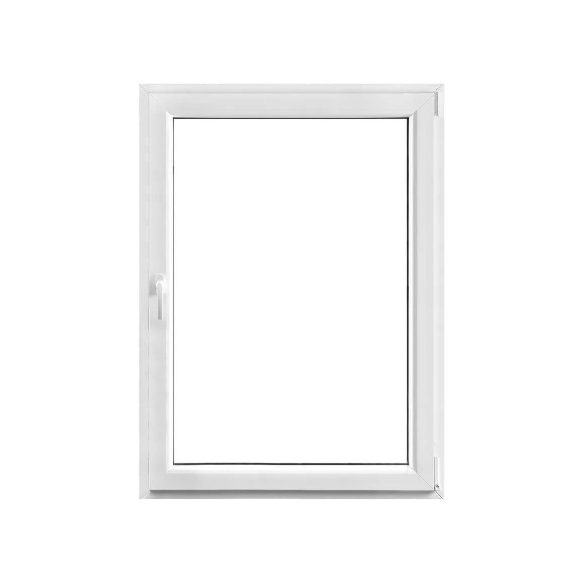 PVC Fenster 71 3-fach Glas 0750/0750RS1flg. DK weiss/weiss