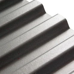 PVC Wellplatte grau Trapez 2000x900Typ 1.2, 1 St = 1,8 m2