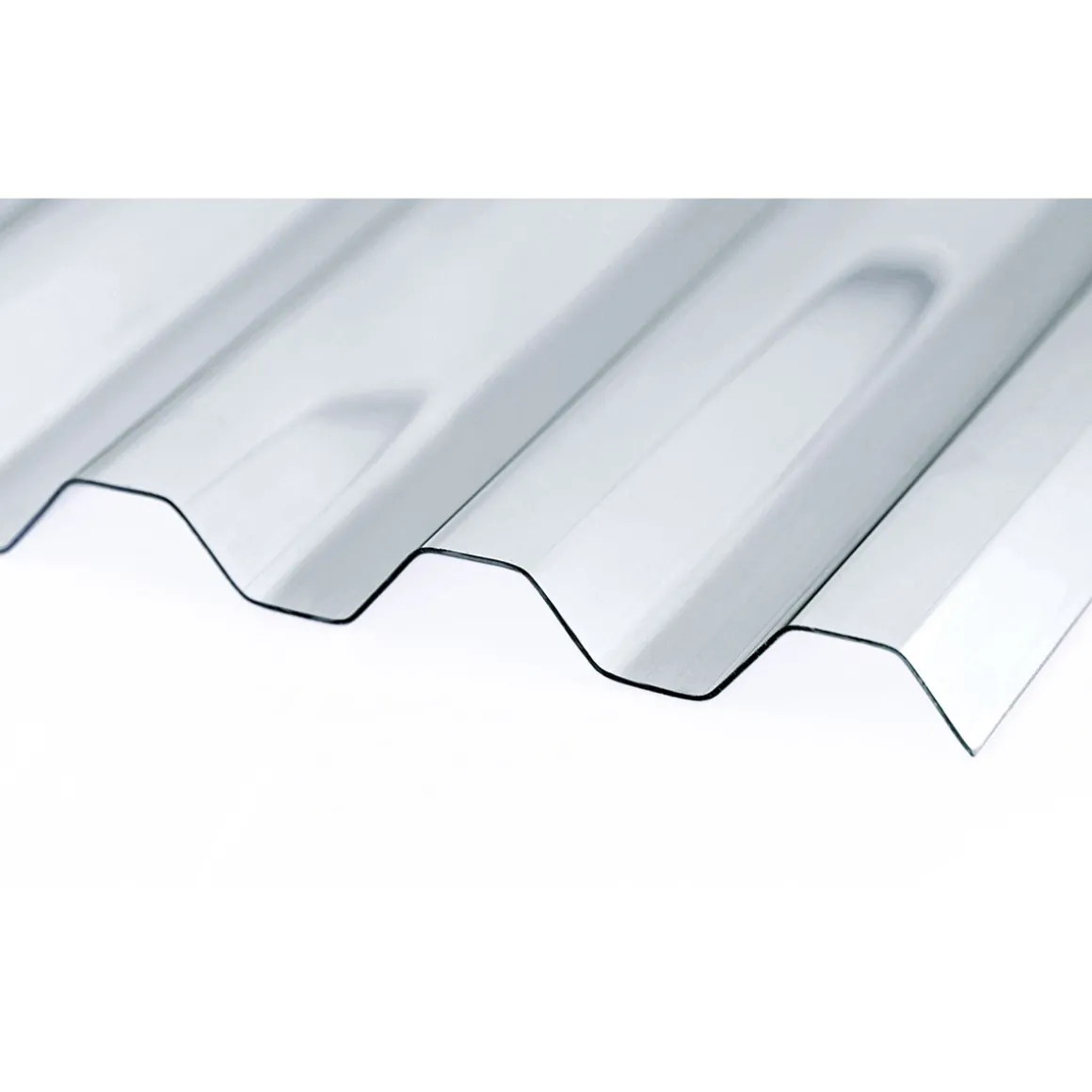 PVC Wellplatte Trapez klar 200 x 90 cm