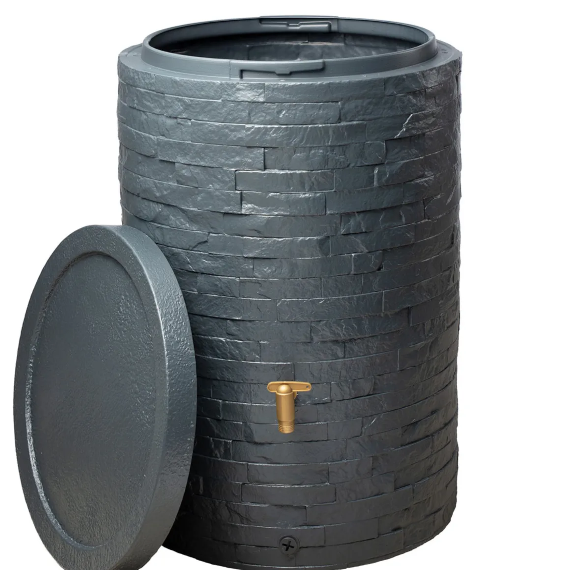 4rain Regenspeicher Arondo 250 L grau