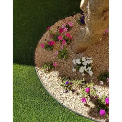 Rasen Deluxe Kunstrasen Sansibar rund 55 cm
