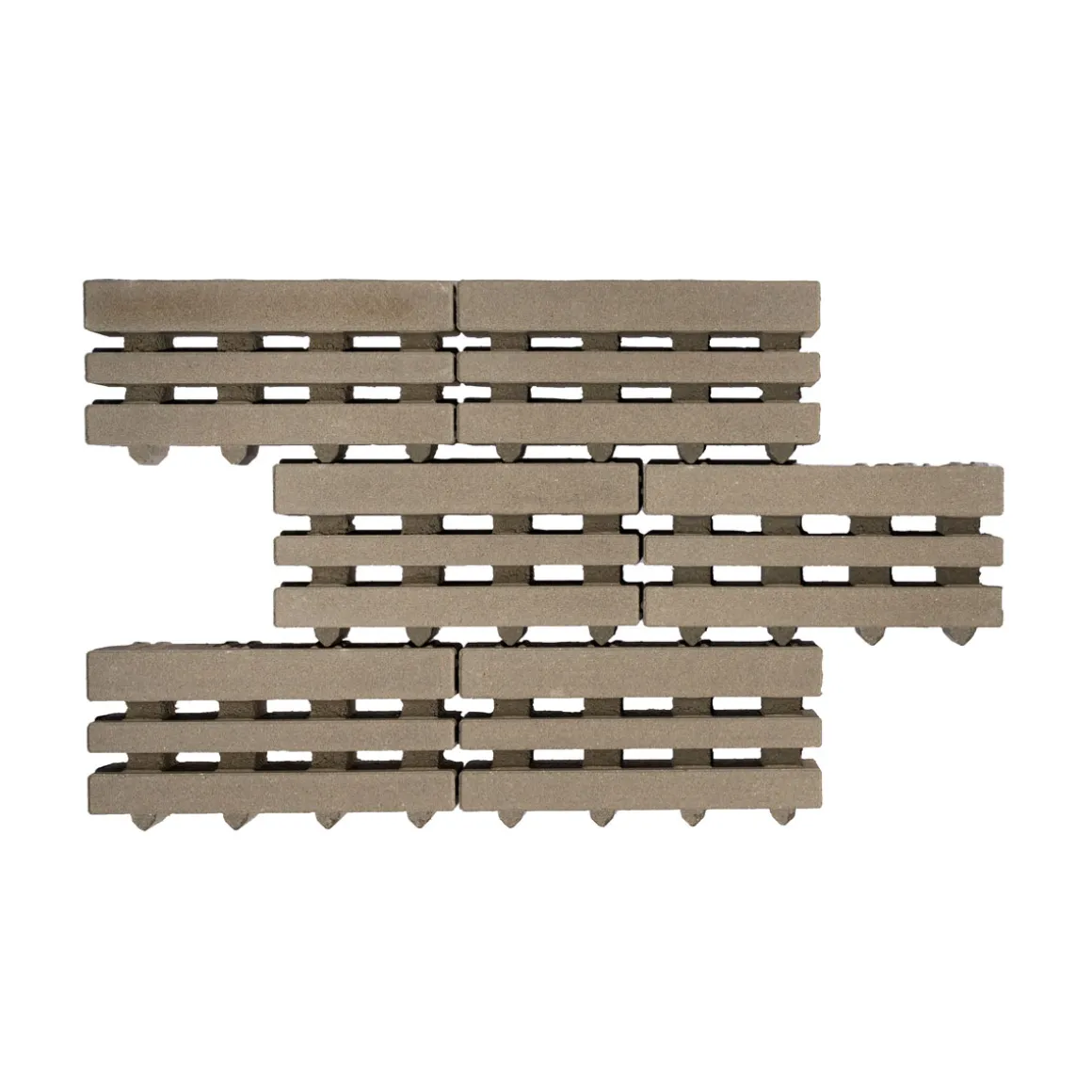 Rasengitterstein ECO City40x20x8cm grau mit Microfase