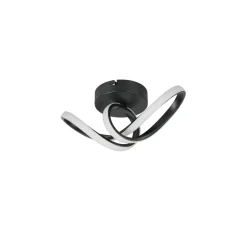 Reality LED Deckenleuchte RUSA schwarz