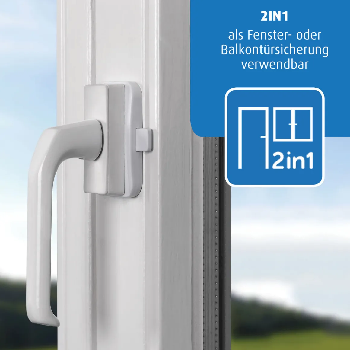 Reer Fenster- und Balkontürsicherung WinLock weiß