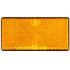 Reflektor orange viereckig 2 Stueck