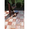 Rettenmeier Holz-Klickfliese Douglasie braun 30 x 30 cm