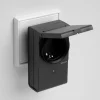 REV Ritter Funkschalt-Set außen IP44 Standard mit Fernbedienung 2+1 schwarz