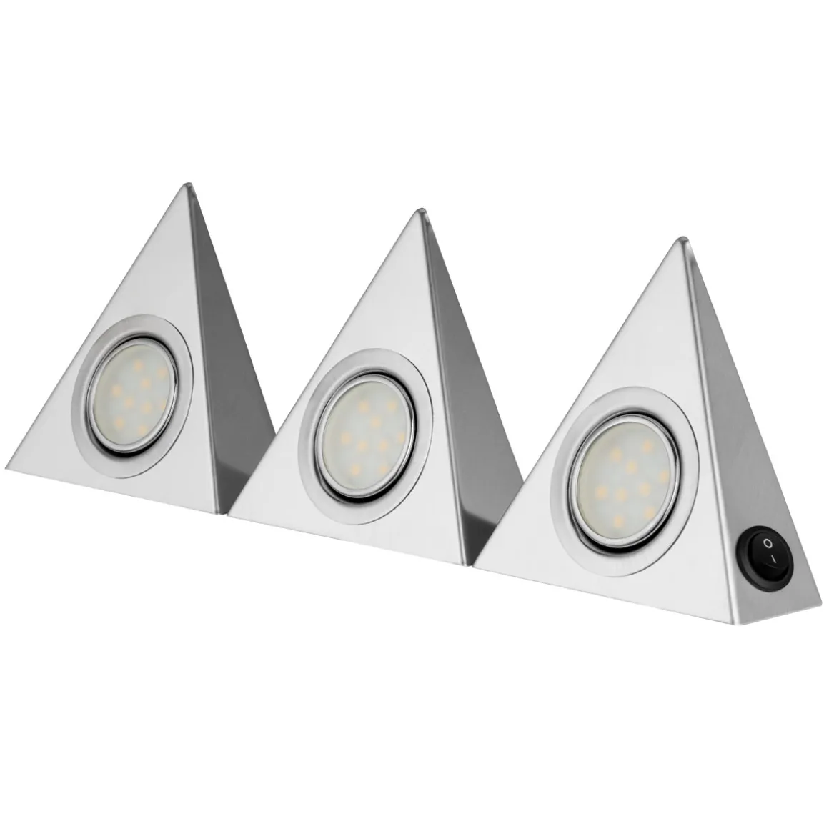 REV Ritter LED-Unterbauleuchte TrianglePromo 3 x 1,8W m Schalter