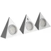 REV Ritter LED-Unterbauleuchte Trinagle Snsor 3 x 2,5W silber