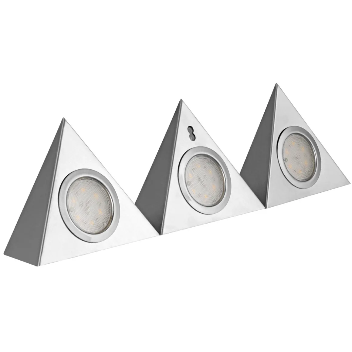 REV Ritter LED-Unterbauleuchte Trinagle Snsor 3 x 2,5W silber